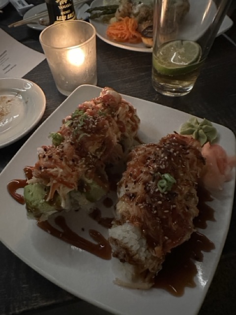 Dinner at Chucks Fish